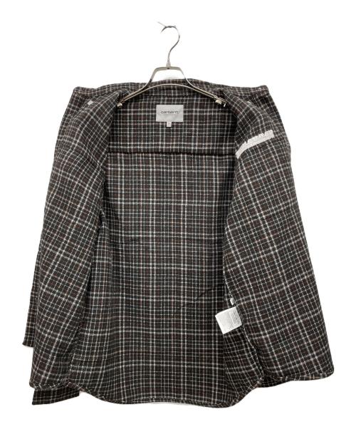 CarHartt（カーハート）CarHartt (カーハート) CarHartt 　L/S RUNAWAY MILLETT SHIRT(ロングスリーブランウェイミレットシャツ) ブラウン サイズ:Sの古着・服飾アイテム