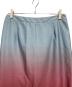 中古・古着 Sies Marjan (シエス マルジャン) Calley Printed Degrade Skirt ブルー×レッド サイズ:4：5000円