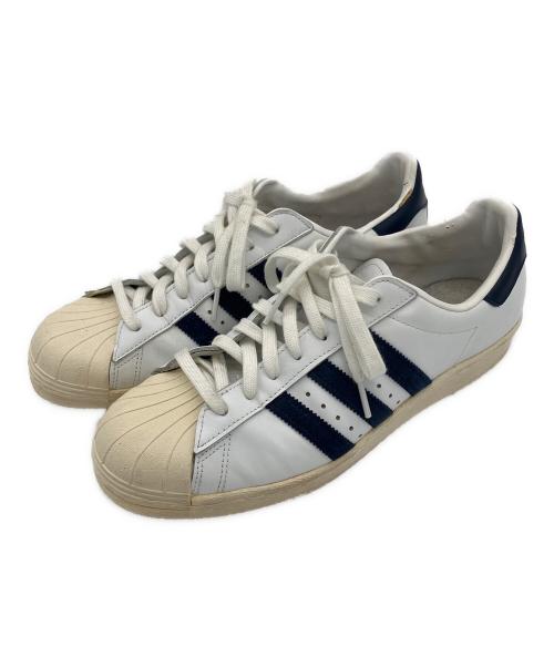 adidas（アディダス）adidas (アディダス) SUPER STAR 80S AC ホワイト サイズ:27.5㎝の古着・服飾アイテム