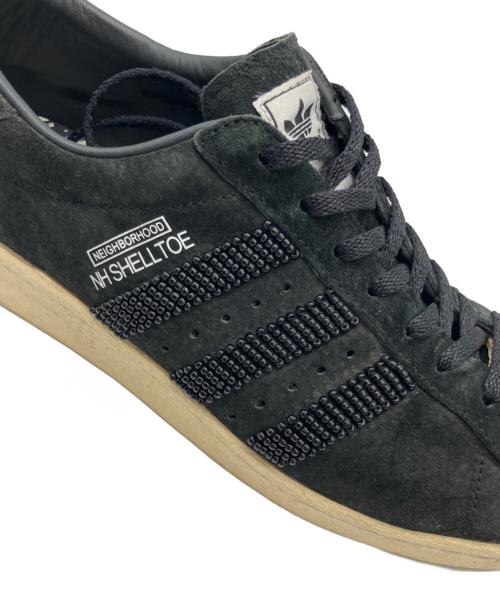 adidas Originals（アディダスオリジナル）adidas originals (アディダスオリジナル) NEIGHBORHOOD (ネイバーフッド) NH SHELLTOE ブラック サイズ:27.5㎝の古着・服飾アイテム