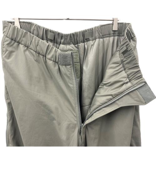 US ARMY（ユーエスアーミー）US ARMY (ユーエスアーミー) US ARMY × PRAIMALOFT   ECWCS GEN III LEVEL7 PRIMALOFT PANTS グリーン サイズ:Medium　Regularの古着・服飾アイテム