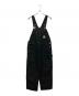 CarHartt（カーハート）の古着「オーバーオール」｜ブラック