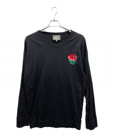 Vivienne Westwood 長袖 カットソー ブラック 中古・古着通販】Vivienne Westwood (ヴィヴィアンウエストウッド