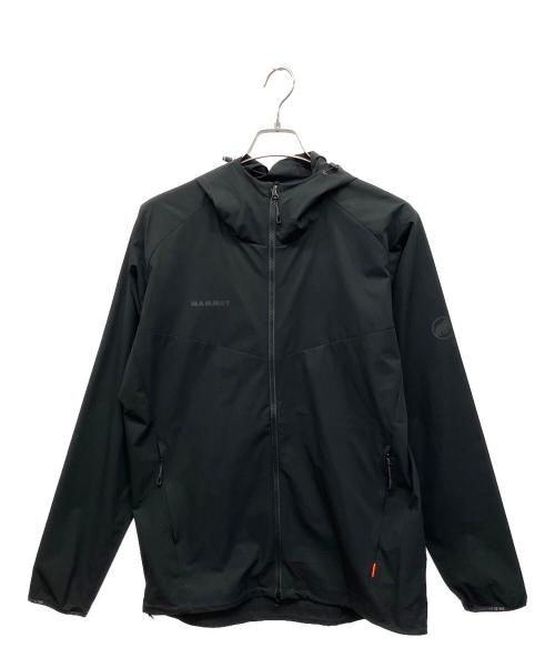 MAMMUT（マムート）MAMMUT (マムート) GRANITE SO Hooded Jacket（グラナイトエスオーフーデットジャケット） ブラック サイズ:ASIA XLの古着・服飾アイテム