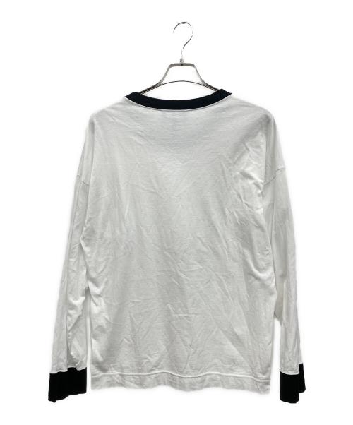 Vivienne Westwood（ヴィヴィアンウエストウッド）Vivienne Westwood (ヴィヴィアンウエストウッド) 長袖カットソー ホワイト サイズ:44の古着・服飾アイテム