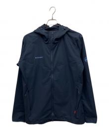 MAMMUT（マムート）の古着「グラナイトエスオーフーデットジャケット」｜ネイビー