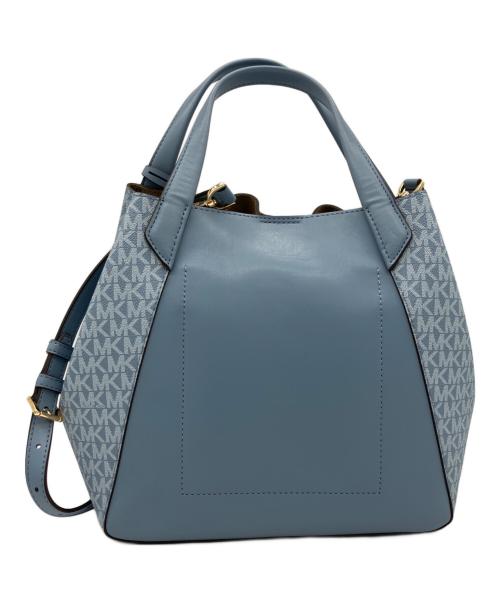 MICHAEL KORS（マイケル・コース）MICHAEL KORS (マイケル・コース) ハンドバッグ スカイブルーの古着・服飾アイテム