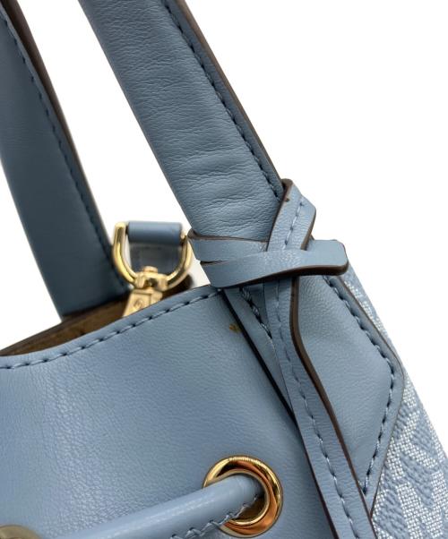MICHAEL KORS（マイケル・コース）MICHAEL KORS (マイケル・コース) ハンドバッグ スカイブルーの古着・服飾アイテム