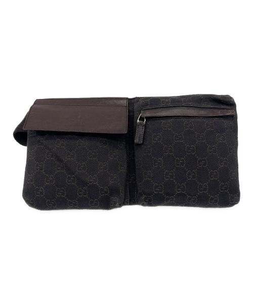 GUCCI（グッチ）GUCCI (グッチ) ウエストポーチ ブラウンの古着・服飾アイテム