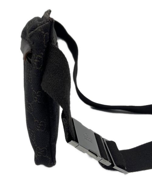 GUCCI（グッチ）GUCCI (グッチ) ウエストポーチ ブラウンの古着・服飾アイテム