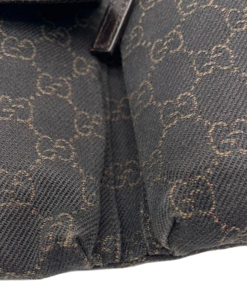 GUCCI（グッチ）GUCCI (グッチ) ウエストポーチ ブラウンの古着・服飾アイテム