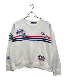 POLO RALPH LAUREN（ポロ・ラルフローレン）の古着「スウェット」｜ホワイト