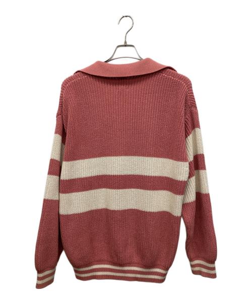 BATONER（バトナ―）BATONER (バトナ―) 厚手ニット ピンク サイズ:3の古着・服飾アイテム