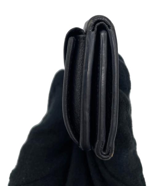 BALENCIAGA（バレンシアガ）BALENCIAGA (バレンシアガ) コンパクトウォレット ブラックの古着・服飾アイテム