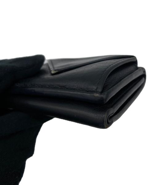 BALENCIAGA（バレンシアガ）BALENCIAGA (バレンシアガ) コンパクトウォレット ブラックの古着・服飾アイテム