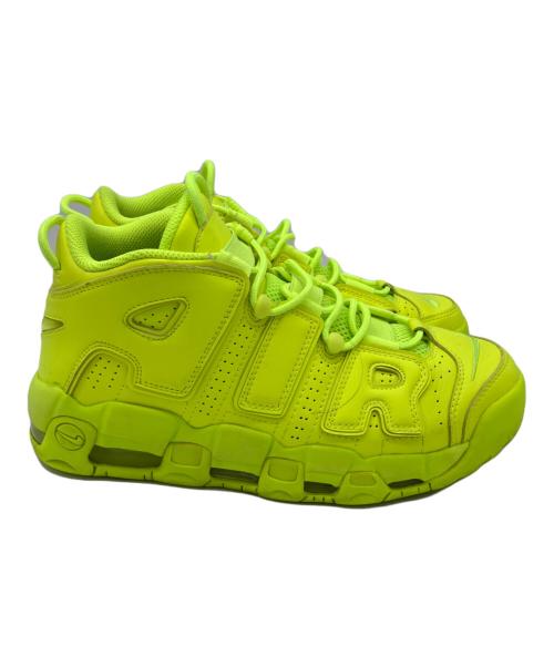 NIKE（ナイキ）NIKE (ナイキ) AIR MORE UPTEMPO 96 VOLT イエロー サイズ:27.5㎝の古着・服飾アイテム
