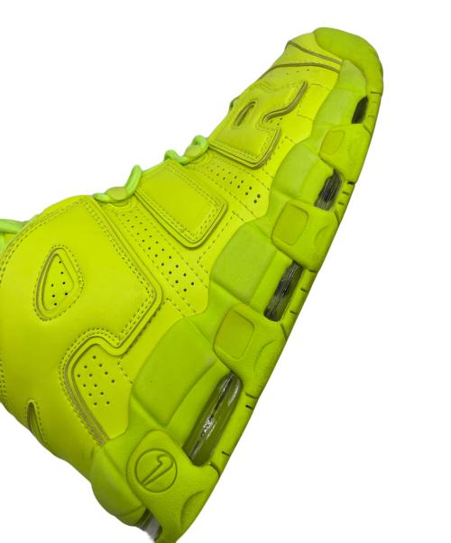 NIKE（ナイキ）NIKE (ナイキ) AIR MORE UPTEMPO 96 VOLT イエロー サイズ:27.5㎝の古着・服飾アイテム