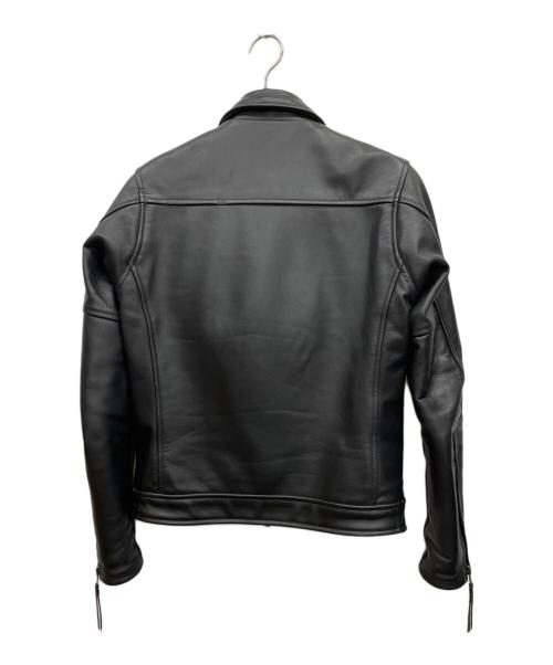 KADOYA（カドヤ）KADOYA (カドヤ) モーターサイクルレザージャケット ブラック サイズ:Mの古着・服飾アイテム