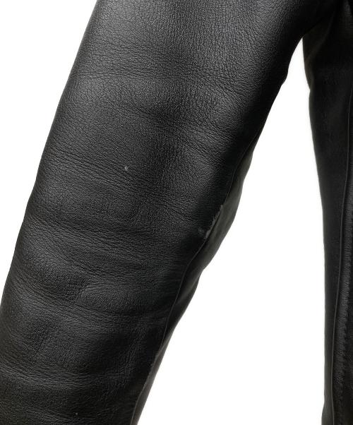 KADOYA（カドヤ）KADOYA (カドヤ) モーターサイクルレザージャケット ブラック サイズ:Mの古着・服飾アイテム