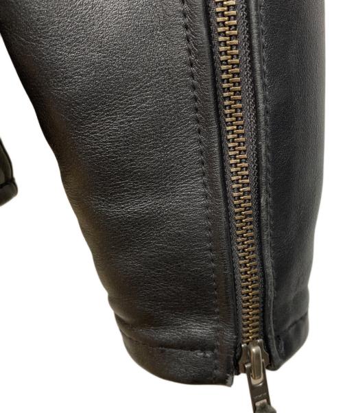 KADOYA（カドヤ）KADOYA (カドヤ) モーターサイクルレザージャケット ブラック サイズ:Mの古着・服飾アイテム