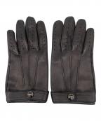 Dentsデンツ）の古着「レザーグローブ」｜ブラック