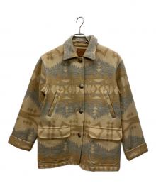 LAUREN RALPH LAUREN（ローレンラルフローレン）の古着「ネイティブ柄ブランケットコート」