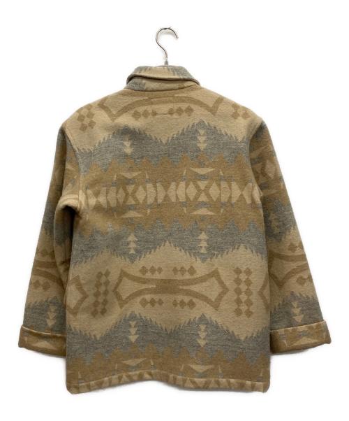 LAUREN RALPH LAUREN（ローレンラルフローレン）LAUREN RALPH LAUREN (ローレンラルフローレン) ネイティブ柄ブランケットコート サイズ:XSの古着・服飾アイテム