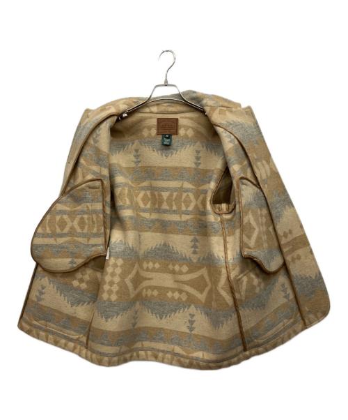 LAUREN RALPH LAUREN（ローレンラルフローレン）LAUREN RALPH LAUREN (ローレンラルフローレン) ネイティブ柄ブランケットコート サイズ:XSの古着・服飾アイテム