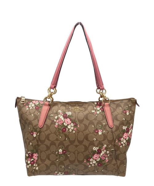 COACH（コーチ）COACH (コーチ) トートバッグ ブラウンの古着・服飾アイテム