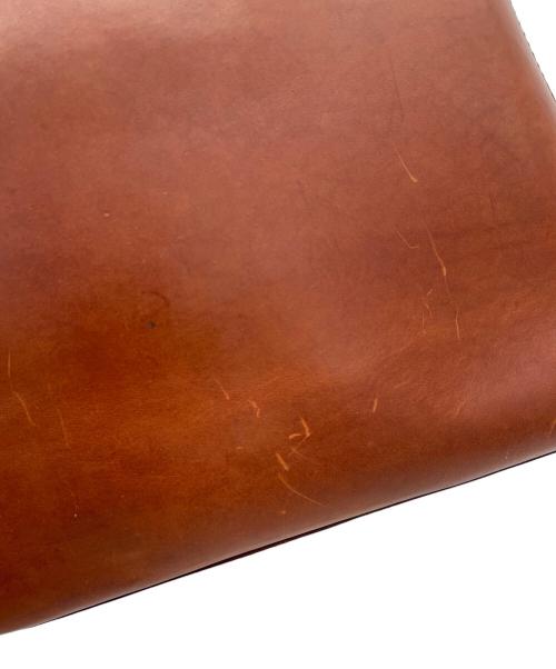 genten（ゲンテン）genten (ゲンテン) レザートートバッグ ブラウンの古着・服飾アイテム