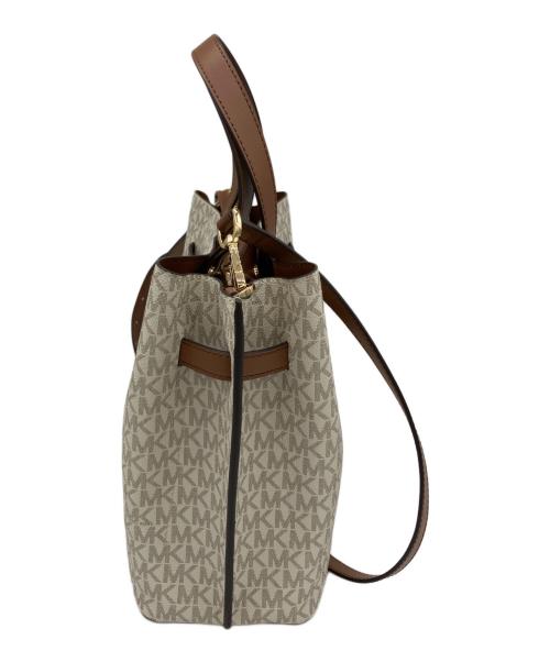 MICHAEL KORS（マイケル・コース）MICHAEL KORS (マイケル・コース) 2WAYバッグ ホワイトの古着・服飾アイテム