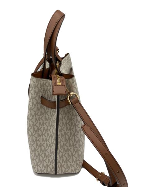 MICHAEL KORS（マイケル・コース）MICHAEL KORS (マイケル・コース) 2WAYバッグ ホワイトの古着・服飾アイテム