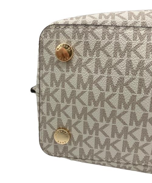MICHAEL KORS（マイケル・コース）MICHAEL KORS (マイケル・コース) 2WAYバッグ ホワイトの古着・服飾アイテム