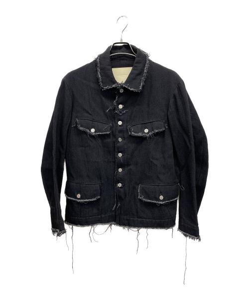 APOCRYPHA.（アポクリファ）APOCRYPHA. (アポクリファ) デニムジャケット ブラック サイズ:2の古着・服飾アイテム