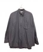 Graphpaperグラフペーパー）の古着「長袖シャツ」｜グレー