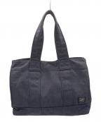 PORTERポーター）の古着「トートバッグ」｜インディゴ