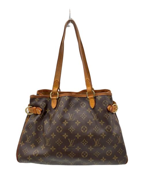 LOUIS VUITTON（ルイ ヴィトン）LOUIS VUITTON (ルイ ヴィトン) バティニョール オリゾンタル　ショルダートートバッグ ブラウンの古着・服飾アイテム