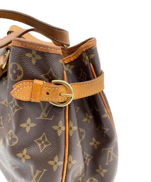 LOUIS VUITTON（ルイ ヴィトン）LOUIS VUITTON (ルイ ヴィトン) バティニョール オリゾンタル　ショルダートートバッグ ブラウンの古着・服飾アイテム
