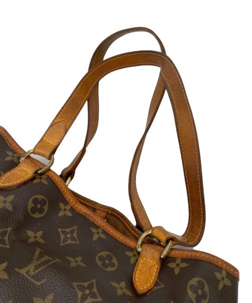 LOUIS VUITTON（ルイ ヴィトン）LOUIS VUITTON (ルイ ヴィトン) バティニョール オリゾンタル　ショルダートートバッグ ブラウンの古着・服飾アイテム