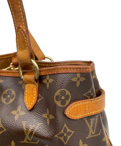 LOUIS VUITTON（ルイ ヴィトン）LOUIS VUITTON (ルイ ヴィトン) バティニョール オリゾンタル　ショルダートートバッグ ブラウンの古着・服飾アイテム
