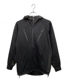 DIESEL（ディーゼル）の古着「フーデッドジャケット」｜ブラック