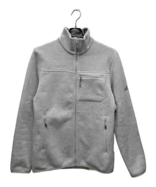 MAMMUT（マムート）MAMMUT (マムート) Arctic IV ML Jacket AF（アークティック IV ミッドレイヤー ジャケット アジアンフィット）　フリースジャケット ライトグレー サイズ:ASIA Mの古着・服飾アイテム