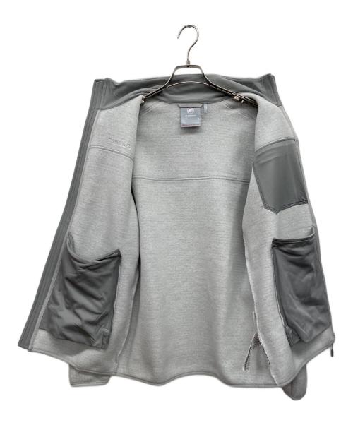 MAMMUT（マムート）MAMMUT (マムート) Arctic IV ML Jacket AF（アークティック IV ミッドレイヤー ジャケット アジアンフィット）　フリースジャケット ライトグレー サイズ:ASIA Mの古着・服飾アイテム