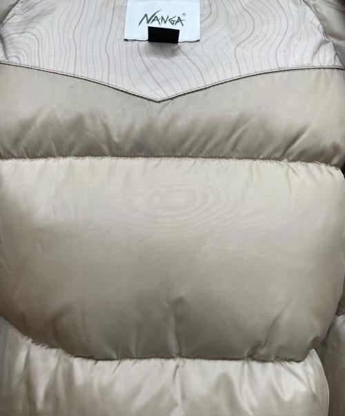 NANGA（ナンガ）NANGA (ナンガ) ダウンジャケット ベージュ サイズ:JPN Sの古着・服飾アイテム