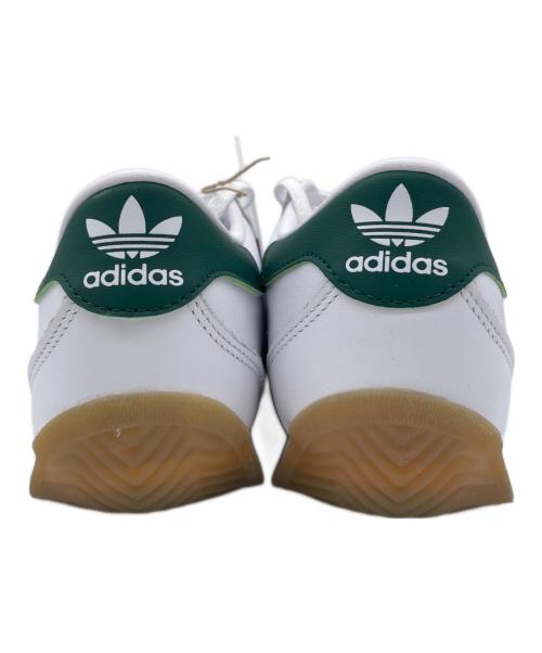 adidas（アディダス）adidas (アディダス) COUNTRYⅡ ホワイト×グリーン サイズ:23cmの古着・服飾アイテム