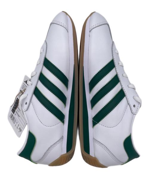 adidas（アディダス）adidas (アディダス) COUNTRYⅡ ホワイト×グリーン サイズ:23cmの古着・服飾アイテム