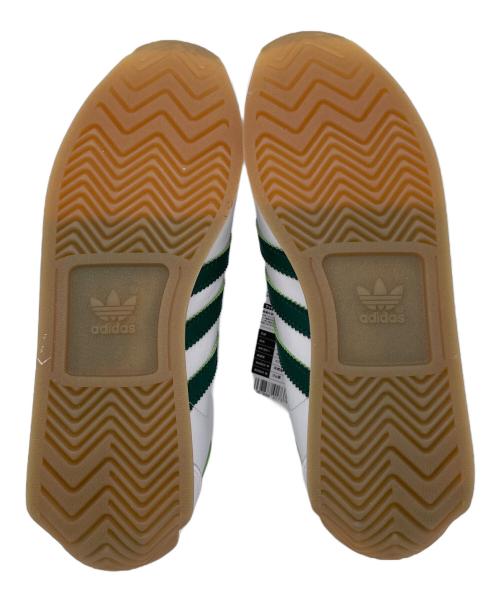 adidas（アディダス）adidas (アディダス) COUNTRYⅡ ホワイト×グリーン サイズ:23cmの古着・服飾アイテム