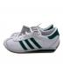 adidas (アディダス) COUNTRYⅡ ホワイト×グリーン サイズ:23cm：7000円