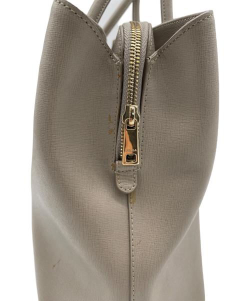 FURLA（フルラ）FURLA (フルラ) トートバッグ グレーの古着・服飾アイテム