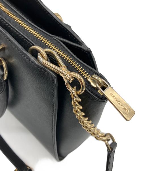 MICHAEL KORS（マイケル・コース）MICHAEL KORS (マイケル・コース) 2WAYバッグ ブラックの古着・服飾アイテム